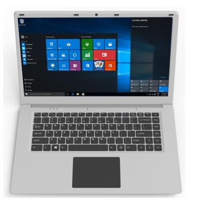 China New 15.6 inch wireless laptop with windows10 Celeron System Mini CPU J3455 8GB+500GB Computer PC Notbook for sale