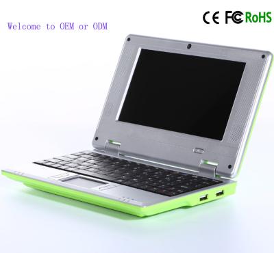 China Cheap 7Inch Via 8880 Android 4.4 With 512/1G Ram, 4GB/8GB Samll Computer Android Laptop Netbook 7