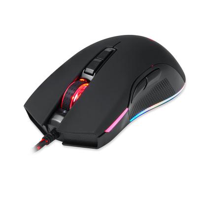 China Esports Gaming Mouse With RGB Backlight Moto-speed V70 RGB Esports Gaming Mouse With 3360 Sensor for sale