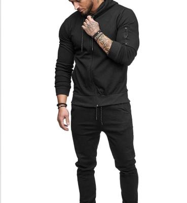 China Men's Breathable Sweatsuit Set Tracksuits Sport For Wearing Gym Suit Men Sports Fitness Mens Suit for sale