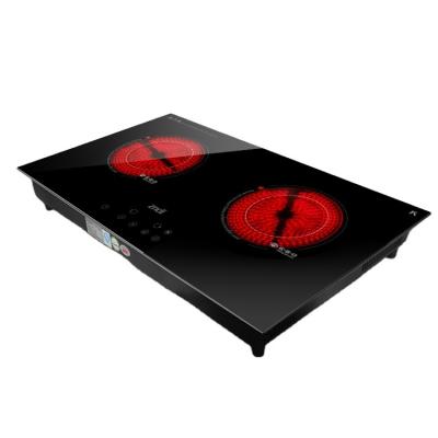 China Professional Hotel Supplier 2 Ceramic Multi Burner Induction Cooker Smart Appliances For Home for sale