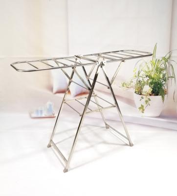 China GF1J New Arrival Design Duty Stainless Steel Cloth Eco - Friendly Folding Rack for sale