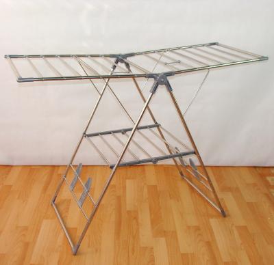 China Durable MR-5018 Stainless Steel Foldable Dry Rack Clothes Airer for sale