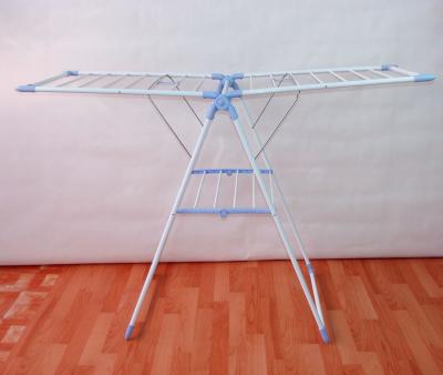 China BS-6018B Indoor Heavy Duty Steel High Loading Capacity Folding Clothes Drying Rack Airer for sale