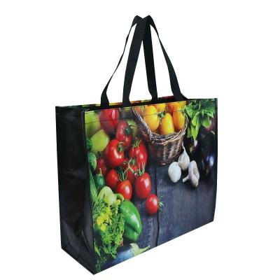 China Eco-friendly Cheap Reusable PP Non Woven Bags For Shopping Retailing Packaging for sale