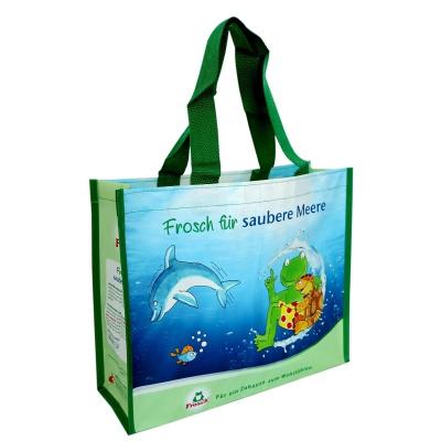 China 100% eco-friendly wholesale eco-friendly reusable recycled bottle rpet plastic packaging bag for sale