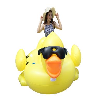 China Entertainment Inflatable Water Game Water Sport Water Toy Summer Poolside Reception Inflatable Water Float Seat Duck for sale