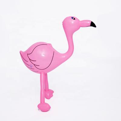 China Inflatable toy 2021 new style inflatable flamingo toy, high quality inflatable animal toy, for sale