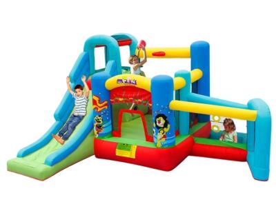 China Eco-friendly Mini Bouncy Castle Inflatable Bounce House Cloth PVC / Oxford Inflatable Castle for sale