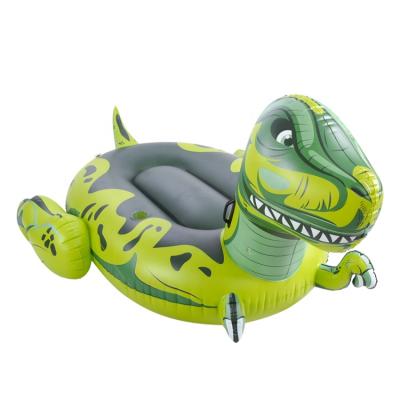 China 2021 Popular Inflatable Toy Swimming Pool Outdoor Fun Dinosaur Mount Inflatable Water Park Floating Toy For Summer for sale