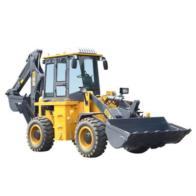 China Hotels Earth Moving Machinery Hydraulic Backhoe Loader WZ30-25 With Rock Breaker for sale