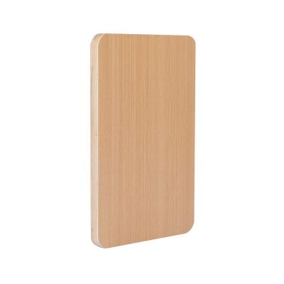 China Contemporary Custom Fit Grooved Waterproof Eucalyptus Melamine Synchronized Plywood for sale