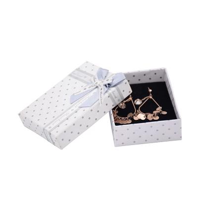 China New Arrival Recyclable Sliver Jewelry Earring Packaging Handle Box With Top And Bottom Lid With Custom LOGO for sale