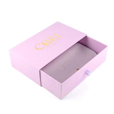 China Recyclable Custom Logo Slide Gift Paper Packaging Jewelry Drawer Boxes For Gift Jewelry Watch for sale