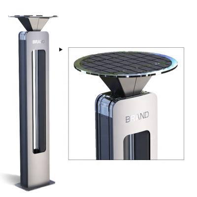 China New Landscape Voice Control Solar Decoration Light Solar Bollard Led Garden Light Light With Sound Sensor for sale