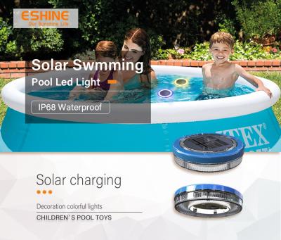 China Hotel New Arrival LED Solar Light For Swimming Pool With White Yellow Blue And Green Colors for sale