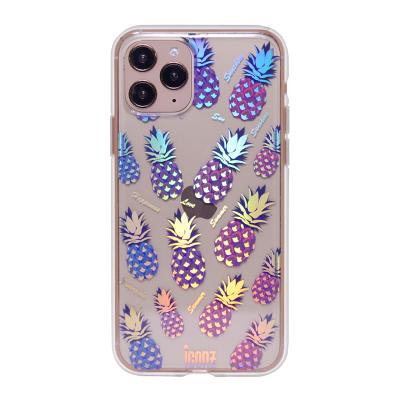 China Transparent Mobile Phone Art Phone Case Anti-drop Hologram Printing Case Logo For iPhone 11 12 Pro 13 Case for sale