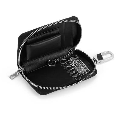 China Main Nappa Leather Backing Manufacturer Black Custom Small Main Clutch Case for sale