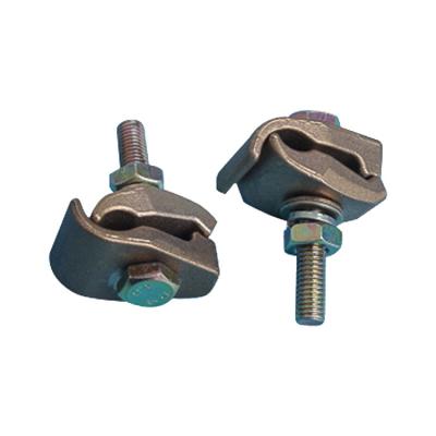 Cina Brass Fixing Earth Connection Clamp for Rod and Wires Grounding System For earth rod and wire in vendita