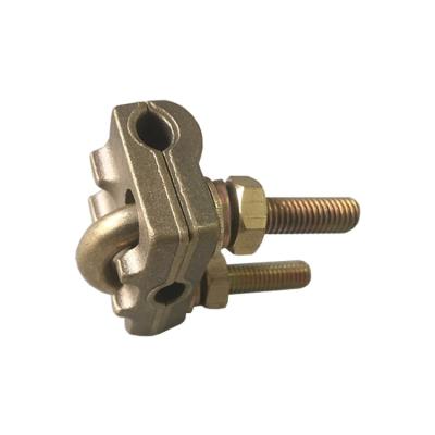 Cina OEM Brass G type Earth Connection Clamp  Welding Magnetic Ground Clamp Connector in vendita