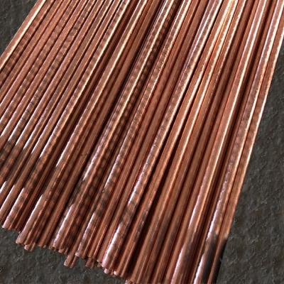 Cina Copper weld Copper Earth Rod clad steel copper bonded ground earth rod for earthing system material in vendita