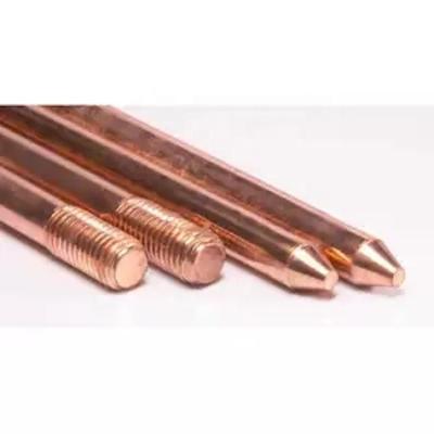 Cina Hot sell COPPER CLAD GROUND ROD 3/4X10 FT for underground applications in vendita