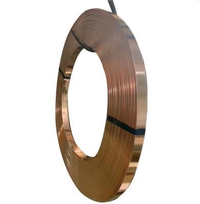 Cina Copper bonded steel tape Copper Bonded Strip copper bonded steel plate heating in vendita