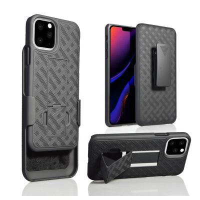 China Anti-drop Shockproof Stand Hard PC Phone Case For Iphone 11 Pro Max for sale