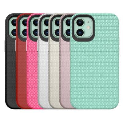 China Shock proof double protection phone case tpu cover shockproof cell phone case for iphone 12 mini max pro for sale