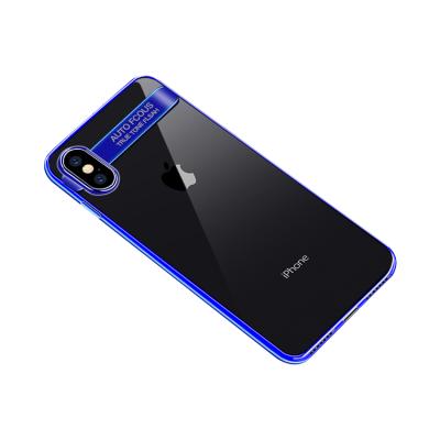 China Perfect protection for mobile smooth electroplate tpu case laser cover for iphone X for sale