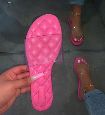 China Lovely Girl Slippers Wholesale Lightweight PVC Women's Flat Slippers Summer Slippers Sandal for sale