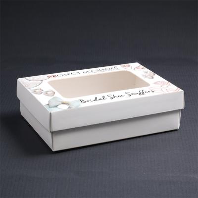 China Recycled Materials Customized Professional Good Price Recycled White Card Paper Box With Best Quality for sale