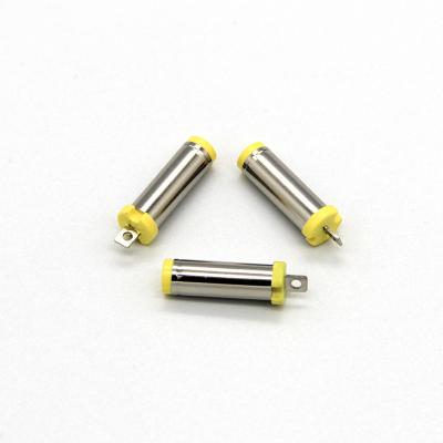 China Free Sample Power Yellow Color 5525 DC Male And Female Connector for sale