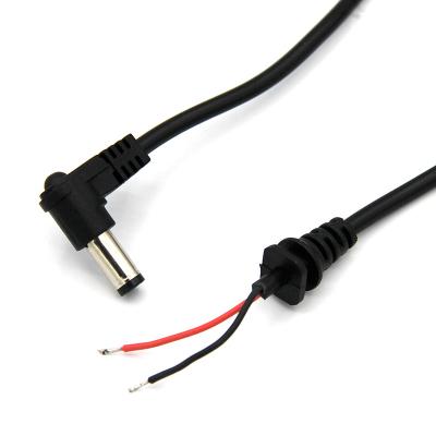 China Free Sample 5.mm x 2.1mm 1.5m Wire Pigtail Connector Power Plug Male 2464 DC Jack Cable for sale