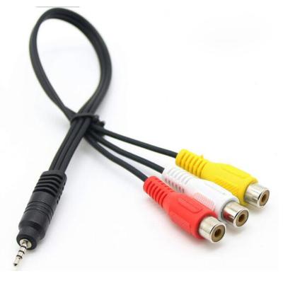 China Factory 2464 Cost For 3.5mm Video To Rca Audio Cable for sale