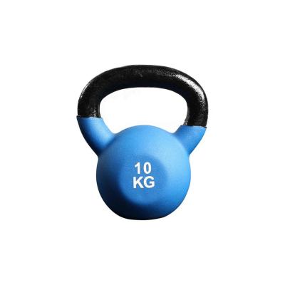 China Factory Price Bodybuilding Gym Use Free Dip Weight 1KG Neoprene Cheap Power Training Anti-Slip Kettlebell for sale