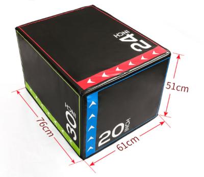 China Wholesale Durable Exercise Forming 3 In 1 Soft Foam Plyo Box for sale