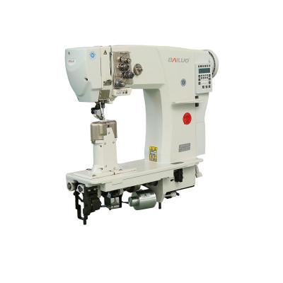 China BL-1592 typical industrial double needle lockstitch automatic walking sewing machine foot sewing machine with best price for sale