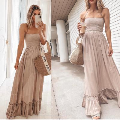 China 2022 Smart Fashion Lady Dress Women Elegant Summer Casual Wear Washable Custom Ladies for sale