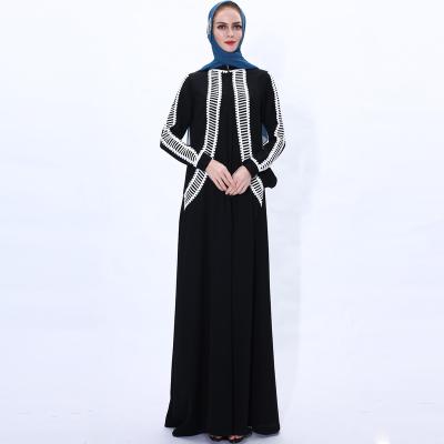 China Amazon Spring High Quality Polyester New Casual Fashion Lace Long Sleeve Women's Long Sleeve Fashion Clothing Arab Dresses Ladies Skirt for sale