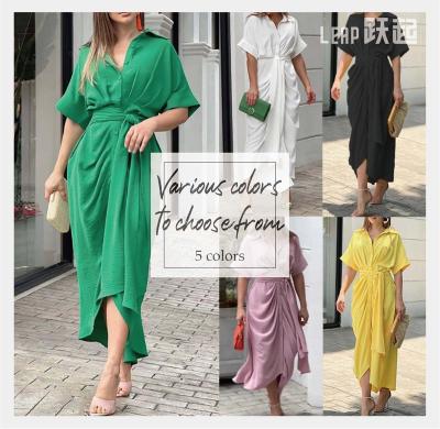 China Women's Breathable Lady Dresses Elegant Casual Dress Plus Size Women's Dresses for sale