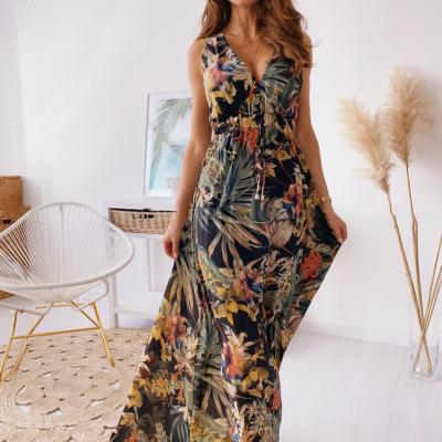 China Breathable African Print Skirts And Dresses Turkish For Women Strapless Summer Women Dress for sale