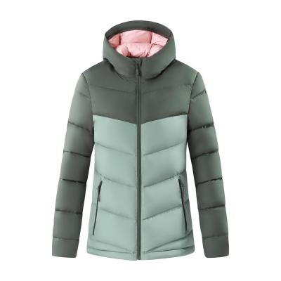 China New Sale Quilted Polyester Down Jacket Women Stripper Down Jacket Goose Down Jacket for sale