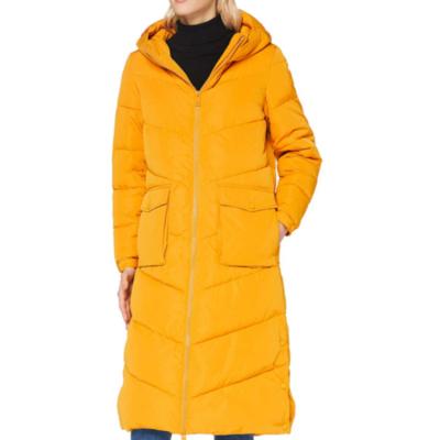 China Best Selling Winter Warm Women Waterproof Bubble Hooded Stripper Down Jacket For Ladies for sale