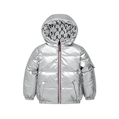 China Lightweight Down Jacket Children's Hood Girls Short Down Jacket Breathable Winter Jacket for sale