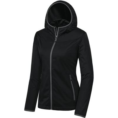 China Hot Sale Promotion Women's Lightweight Soft-SHELL Hooded Jacket Waterproof For Running for sale