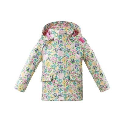 China Factory Price Breathable Wholesale Kids Rain Jacket With Whole Weld Seam Tape for sale