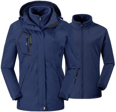 China 2022-in-1 Lady Long Jacket Women's Ski Jacket Hot Selling Waterproof Clothes 3 for sale