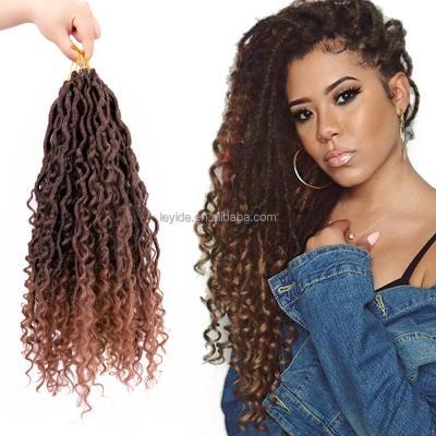 China River Goddess Locs Crochet Hair Alileader Goddess River Locs Crochet Curly Braid Hair Extension Goddess Faux Locs Twist Braid Crochet Hair For Black Women for sale