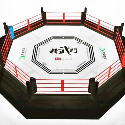 China FightBro Professional Octagon Ring Pad-to-Pad 7.1m/8.8m/10.5m w/1.2m Elevated Walkway for sale